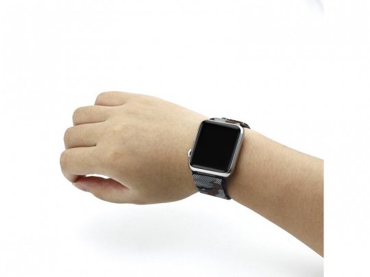 بند فلزي میلانس ارتشی اپل واچ 42 ميلي متري  مدل Fashion Watchband