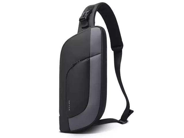 کوله تک بند ضدآب بنج مدل BG-7312 Men Microfiber Leather Crossbody Chest Bag