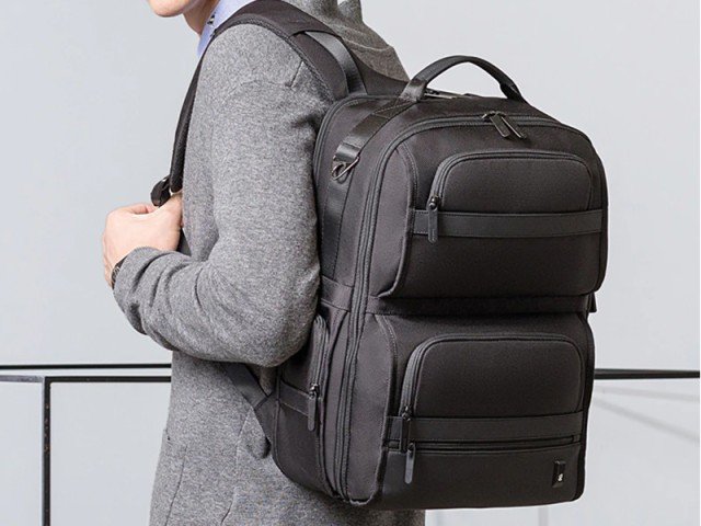 کوله پشتی ضد آب مسافرتی لپ تاپ بنج مدل BG-G62 Casual Men Shoulders Bag Travel Backpack