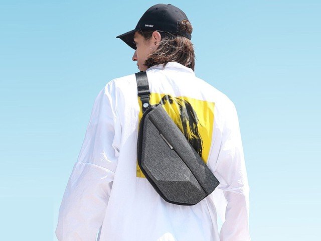 کیف قفسه سینه ضد سرقت بنج مدل BG-7502 Anti Theft Expandable Chest Bag مناسب برای تبلت 8 اینچی
