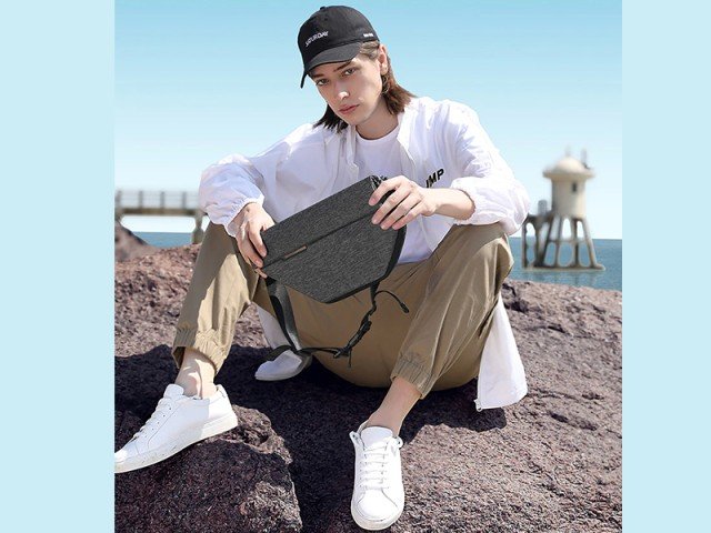 کیف قفسه سینه ضد سرقت بنج مدل BG-7502 Anti Theft Expandable Chest Bag مناسب برای تبلت 8 اینچی