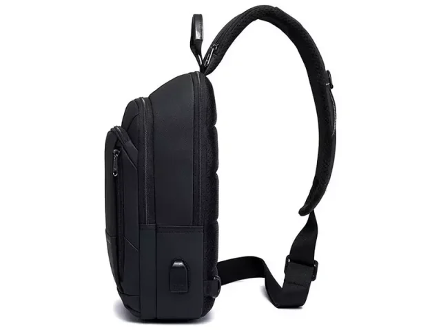 کوله تک بند USB دار  بنج مدل BG-1911 Single strap backpack