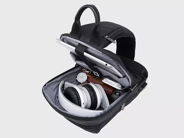 کوله تک بند ضدآب USB دار بنج مدل BG-1910 crossbody bag