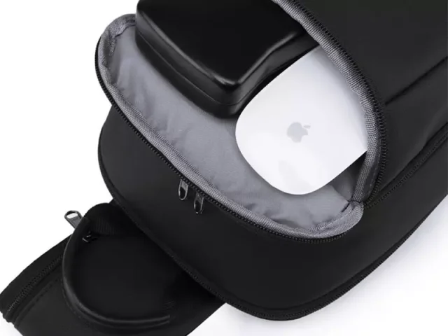 کوله تک بند ضدآب USB دار بنج مدل BG-1910 crossbody bag