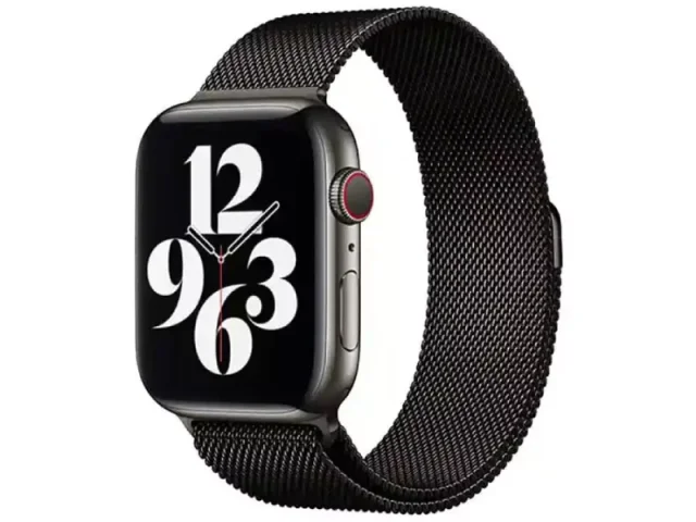 بند استیل ساعت ویوو مدل Minalo مناسب برای اپل واچ 44/42 میلی‌متری