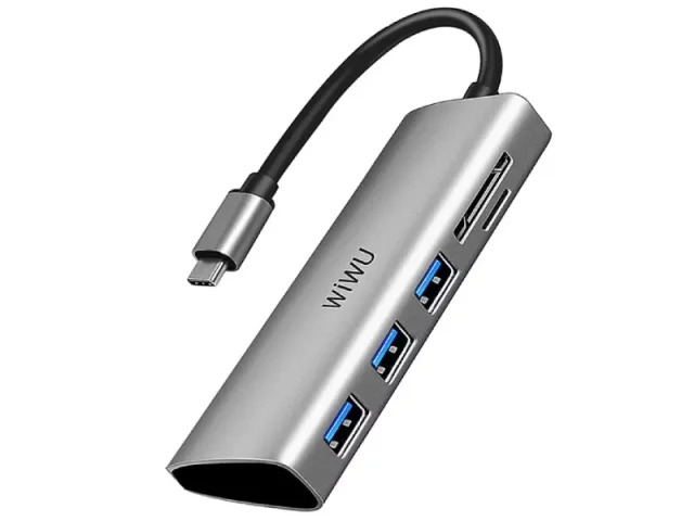 هاب تایپ سی 5 پورت ویوو مدل Alpha 532ST