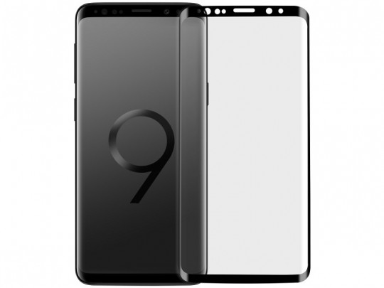 محافظ صفحه نمایش 3D فول چسب بیسوس مدل Tempered Glass Film سری SGSAS9P_TM01 مناسب برای گوشی موبایل سامسونگ S9 PLUS