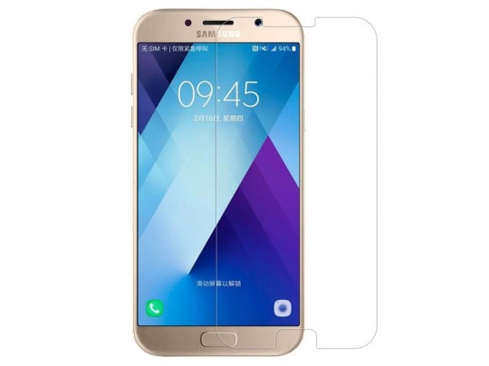 محافظ صفحه نمایش شیشه ای مدل Tempered مناسب برای گوشی موبایل سامسونگ Galaxy A7 2017