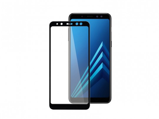 محافظ صفحه نمایش 3D فول چسب COCO مناسب برای گوشی موبایل سامسونگ گلسی  A8 Plus 2018