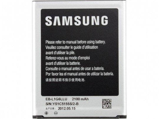 باتری موبایل اورجینال سامسونگ مدل Galaxy S3 با ظرفیت 2100mAh مناسب برای گوشی موبایل سامسونگ Galaxy S3