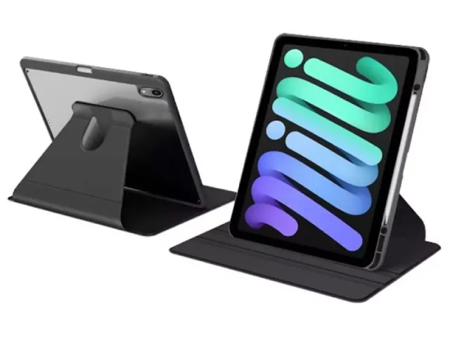 کاور کلاسوری و هولدر آیپد مینی 6 ویوو مدل Waltz Rotative iPad Case