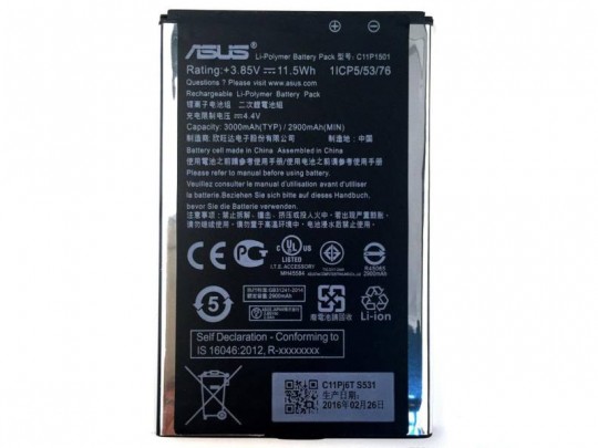 باتری موبایل ایسوس مدل C11P1501 مناسب برای گوشی Zenfone 2 Laser و Zenfone Selfie