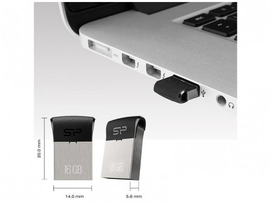 فلش مموری سیلیکون پاور مدل Touch T35 ظرفیت 8 گیگابایت