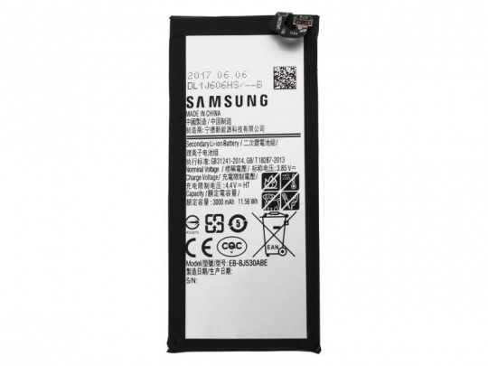 باتری موبایل سامسونگ مدل EB-BJ530ABE با ظرفیت 3000mAh مناسب برای گوشی موبایل سامسونگ Galaxy J5 Pro