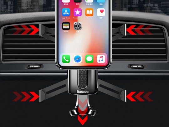 پایه نگهدارنده گوشی موبایل بیسوس مدل  Spiderman Gravity Car Mount
