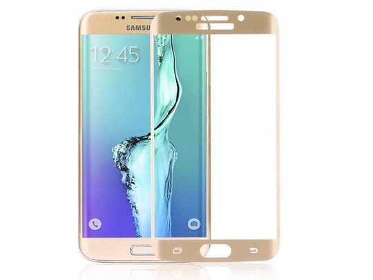 محافظ صفحه نمایش شیشه ای تمپرد مدل Full Cover مناسب برای گوشی موبایل سامسونگ Galaxy S7 Edge