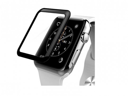 محافظ صفحه نمایش شیشه ای مدل Tempered Glass 3D مناسب اپل واچ سایز 38  میلی متر