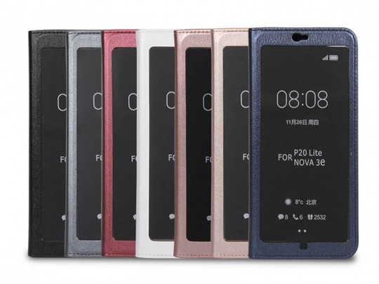 کیف چرمی هواوی مدل Flip Cover مناسب برای گوشی موبایل هوآوی P20 Lite/ Nova 3e