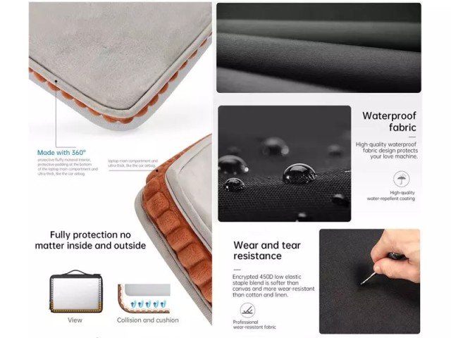 کیف لپ‌تاپ ویوو مدل Ora Laptop Sleeve مناسب برای لپ‌تاپ 16 اینچی