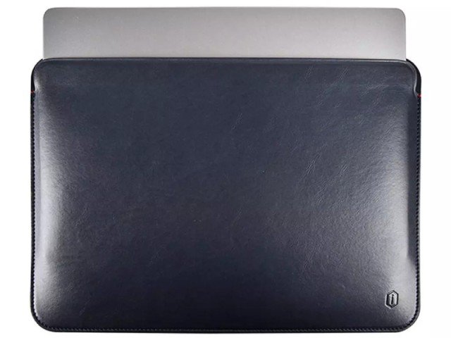 کاور مک بوک پرو 14.2 اینچ ویوو مدل Leather Sleeve Skin Pro Platinum
