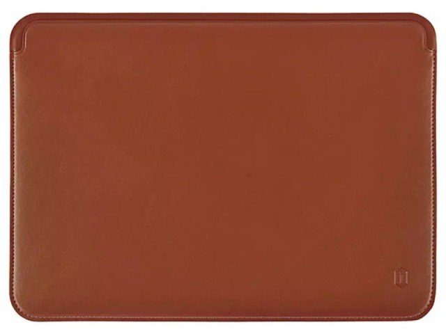 کاور مک بوک پرو 14.2 اینچ ویوو مدل Leather Sleeve Skin Pro Platinum