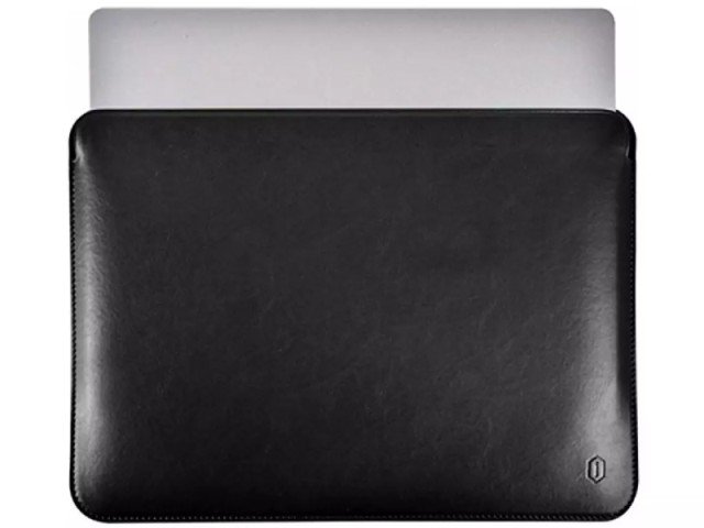 کاور مک بوک پرو 14.2 اینچ ویوو مدل Leather Sleeve Skin Pro Platinum