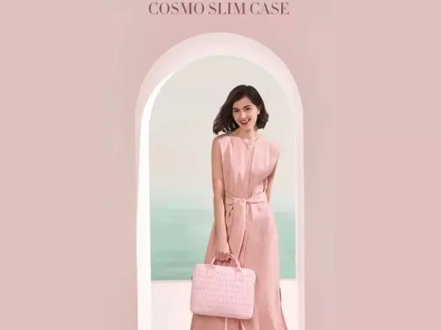 کیف لپ‌تاپ ضد آب ویوو مدل Cosmo Slim مناسب برای لپ‌تاپ 15.4 اینچی
