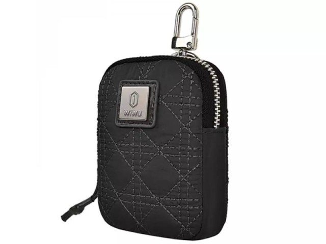 کیف گوشی موبایل و لوازم جانبی ضدآب دارای قلاب اتصال ویوو مدل QPOUCHBLK Q Pouch