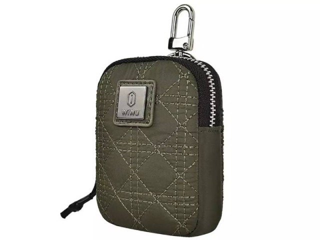 کیف گوشی موبایل و لوازم جانبی ضدآب دارای قلاب اتصال ویوو مدل QPOUCHBLK Q Pouch