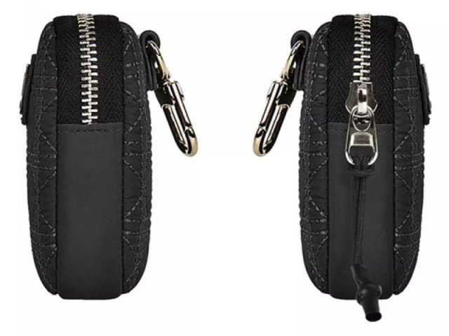 کیف گوشی موبایل و لوازم جانبی ضدآب دارای قلاب اتصال ویوو مدل QPOUCHBLK Q Pouch