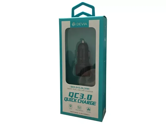 شارژر فندکی فست شارژ دیویا مدل EA030