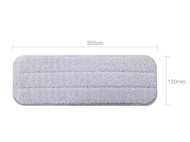 دستمال یدک تی اسپری دار شیائومی مدل Deerma Water Spray Mop Cleaning Cloth TB02 (8 تایی)
