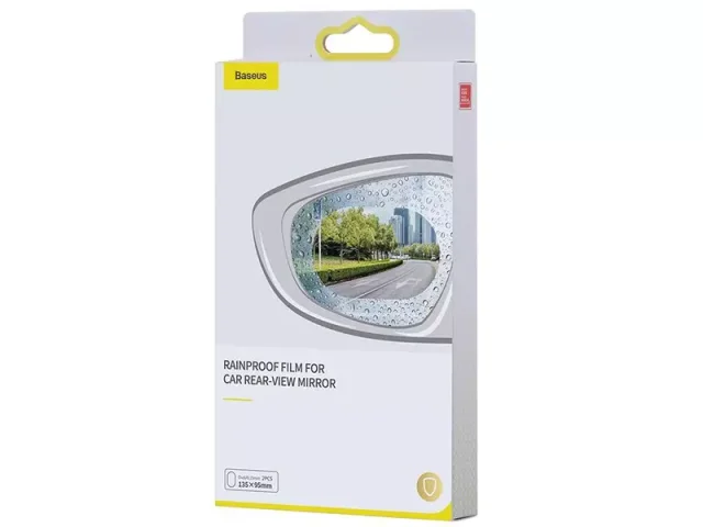 برچسب ضد آب آینه خودرو بیسوس مدل Raincoat Car Mirror SGFY-A02 (پک دوتایی)