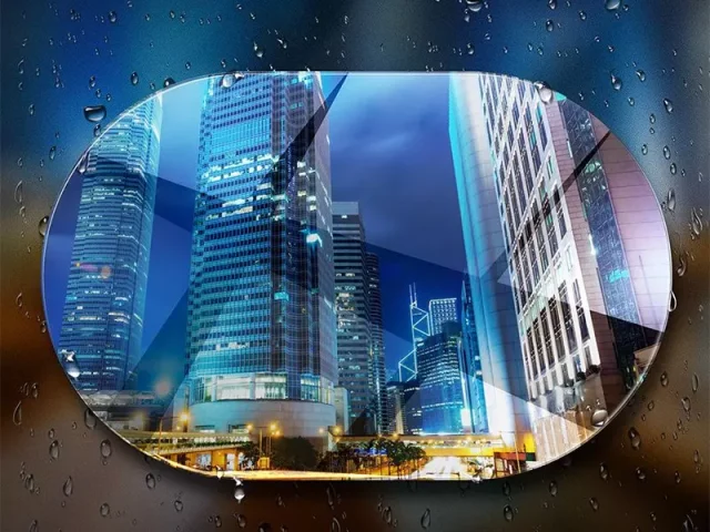 برچسب ضد آب آینه خودرو بیسوس مدل Raincoat Car Mirror SGFY-A02 (پک دوتایی)
