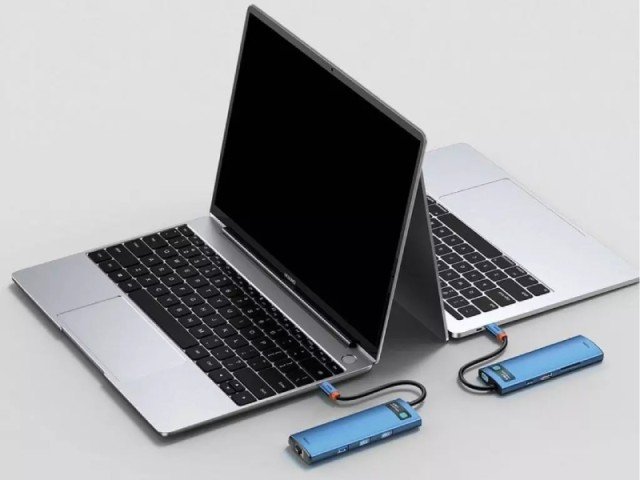 هاب تایپ سی 8 پورت بیسوس مدل HUB Docking Station WKWG000103