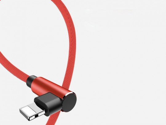 کابل تبدیل USB به لایتنینگ راک مدل L-Shape