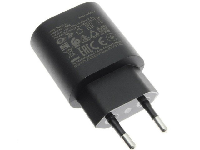 شارژر دیواری فست شارژ 18 وات اصل نوکیا مدل AD-18WE