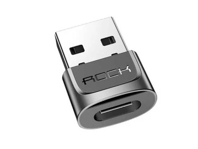مبدل تایپ سی به یو اس بی راک مدل RCB0610 Type-C to USB AM Adapter