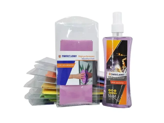 کیت تمیزکننده LCD تام کلین مدل TC-DG250Y52 LCD Cleaning Spary
