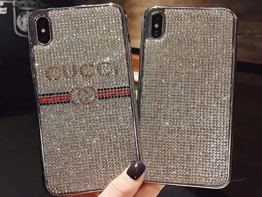 کاور مدل  GUCCI نگین دار مناسب برای گوشی موبایل  آیفون7/8