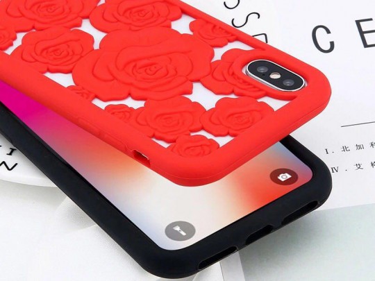 کاور مدل رز برجسته مناسب برای موبایل آیفون 6 plus