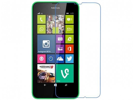 محافظ صفحه نمايش شيشه ای مدل Tempered مناسب برای گوشی موبايل نوکیا 630