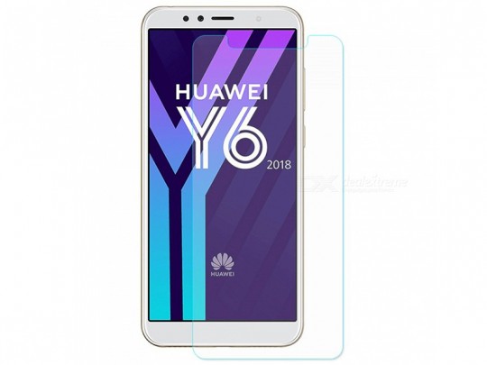 محافظ صفحه نمايش شيشه ای مدل Tempered مناسب برای گوشی موبايل هوآوی Y6 2018