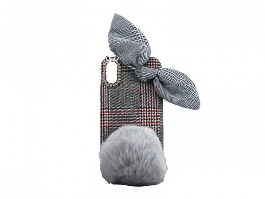 کاور مدل پاپیون نگین دار مناسب برای گوشی موبایل آیفون X