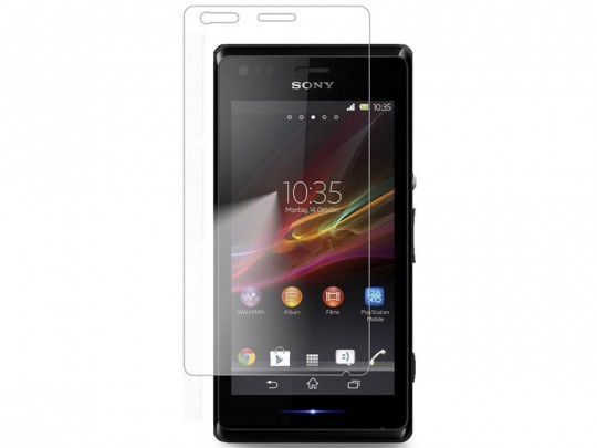 محافظ صفحه نمايش شيشه ای مدل Tempered مناسب برای گوشی موبايل سونی Xperia M