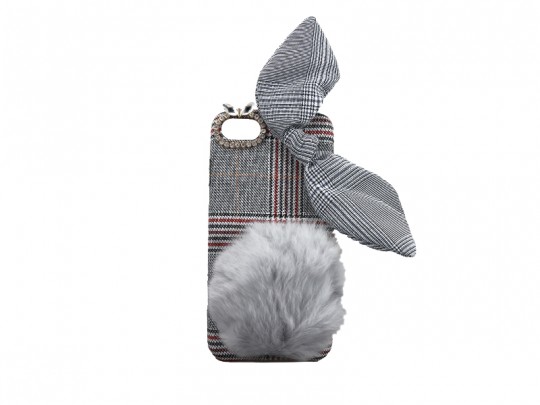 کاور مدل پاپیون نگین دار مناسب موبایل آیفون 7-8