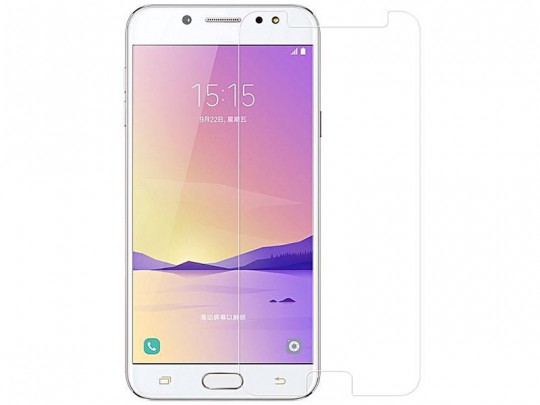 محافظ صفحه نمايش شيشه ای مدل Tempered مناسب برای گوشی موبايل سامسونگ Galaxy C8
