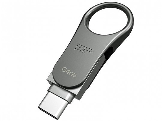 فلش مموری سیلیکون پاور مدل Mobile C80 ظرفیت 64 گیگابایت