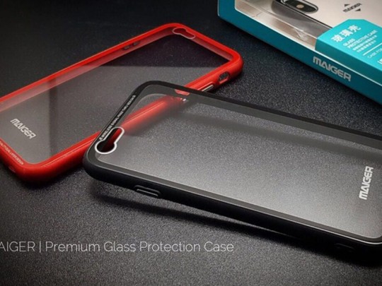 کاور مایگر مدل Tempered Glass Protective مناسب برای گوشی موبایل آیفون 6/6S پلاس