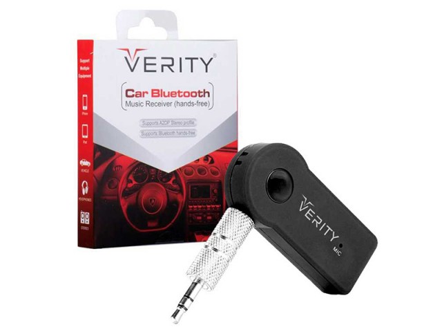 گیرنده بلوتوثی موزیک وریتی مدل BT101 مناسب برای ماشین